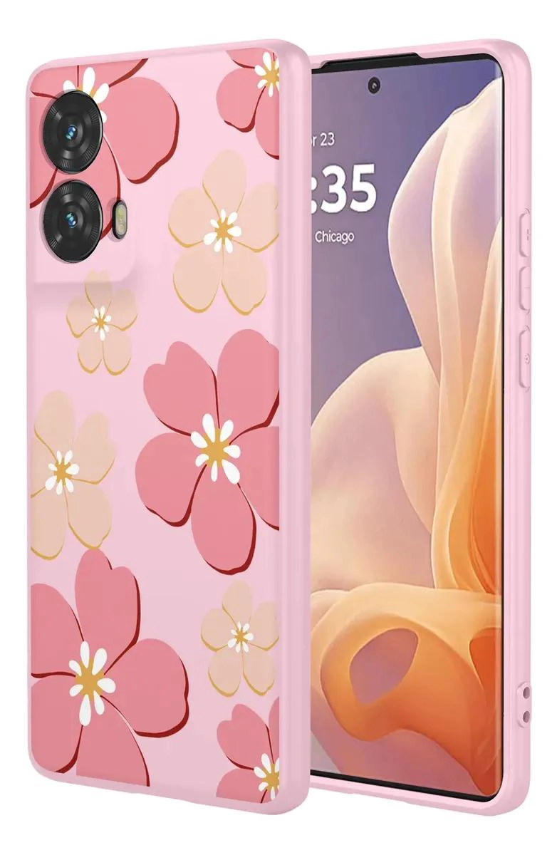 GENÉRICO FUNDA ROSA DIBUJOS PARA MOTO EDGE 50 FUSION