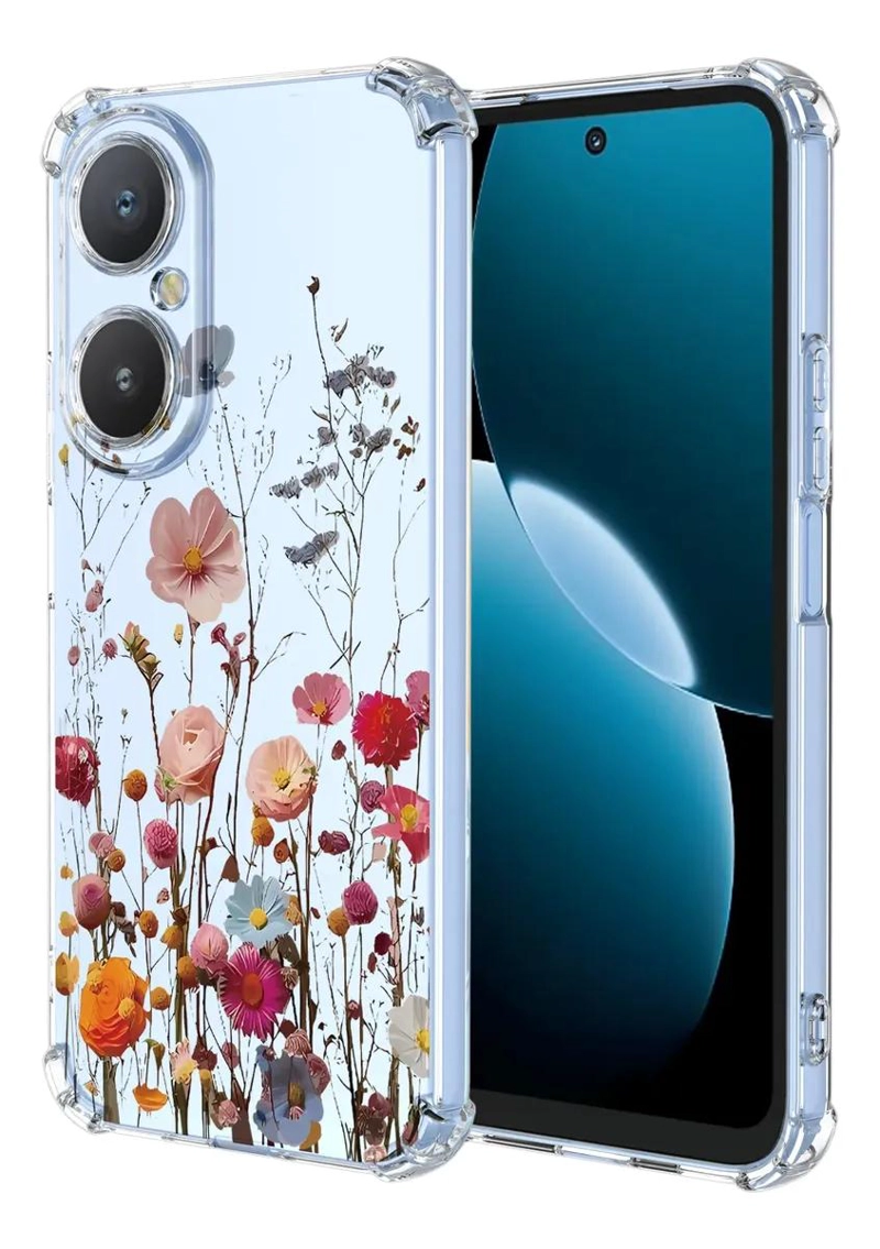 GENÉRICO FUNDA TRANSPARENTE PARA HUAWEI NOVA Y73 CON DIBUJOS