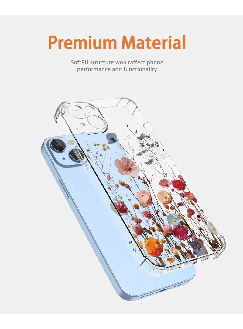 FUNDA TRANSPARENTE PARA HUAWEI NOVA Y73 CON DIBUJOS - 3