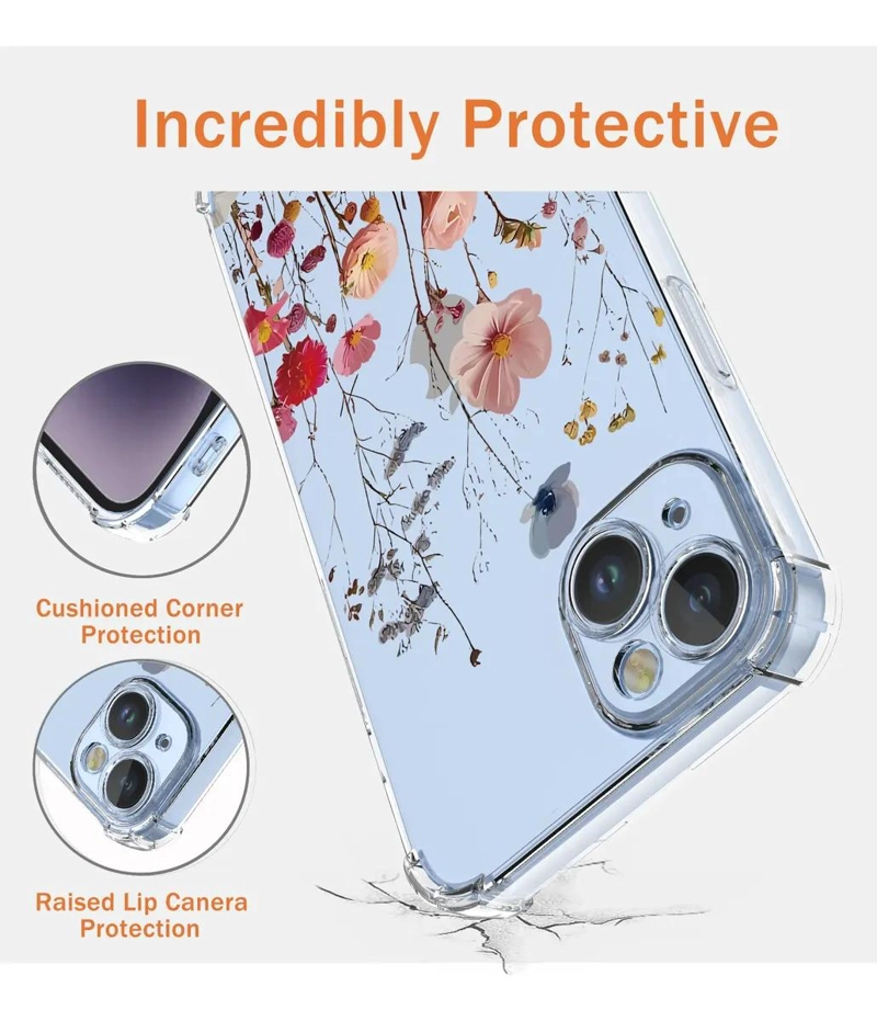 FUNDA TRANSPARENTE PARA HUAWEI NOVA Y73 CON DIBUJOS - 5