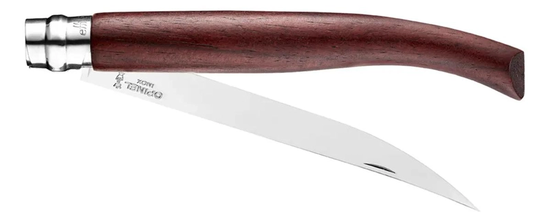 CUCHILLO OPINEL N°15 MANGO ROJO COLOR CREMA - 1