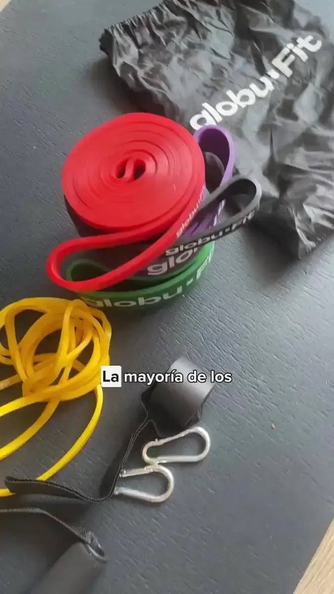 SET DE BANDAS ELASTICAS DE RESISTENCIA CON ACCESORIOS - 2
