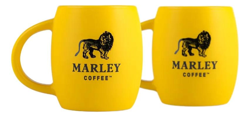 SET 2 TAZAS MARLEY AMARILLO 180ML - 5