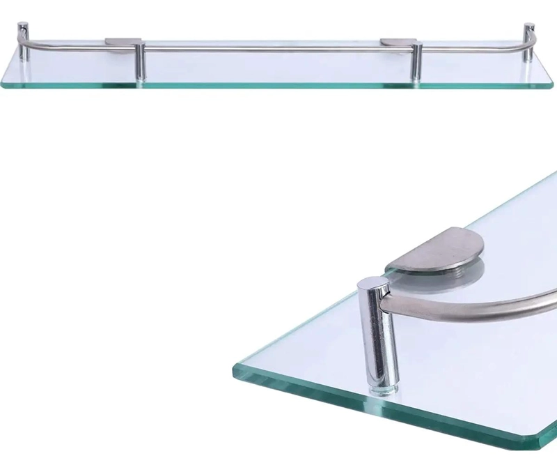 ORGANIZADOR DE DUCHA VIDRIO RECTANGULAR 2 PISOS - 4