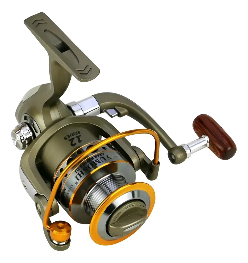 CARRETE GIRATORIO PARA PESCA YUMOSHI SERIE CL2000 - 1