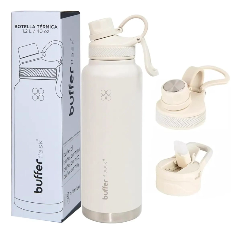 TERMO BOTELLA TE RMICA ACERO INOXIDABLE 1,2 LITROS - 1
