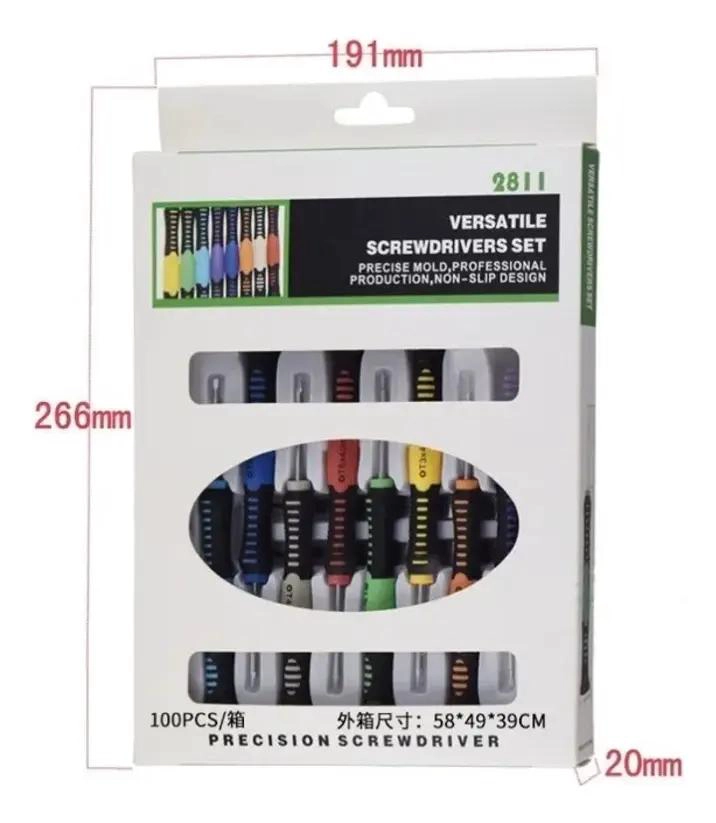 KIT DE HERRAMIENTAS Y DESATORNILLADOR 16 EN 1 - 3