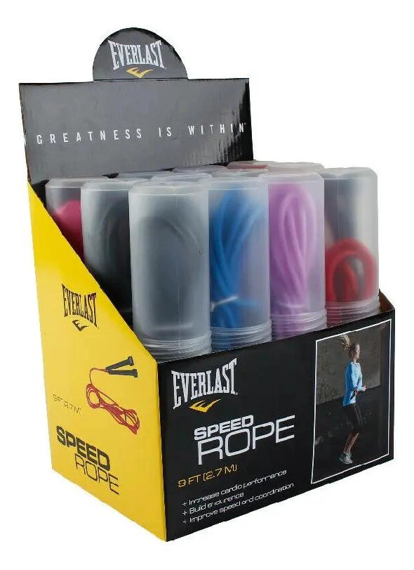 CUERDA DE SALTO SPEED ROPE COLOR ROJO - 3
