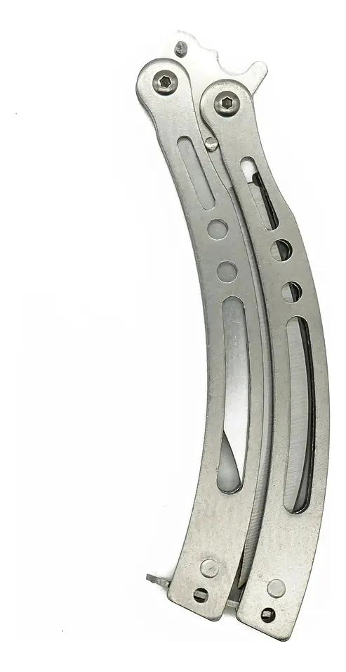 CUCHILLO NAVAJA MARIPOSA ACERO INOXIDABLE - 4