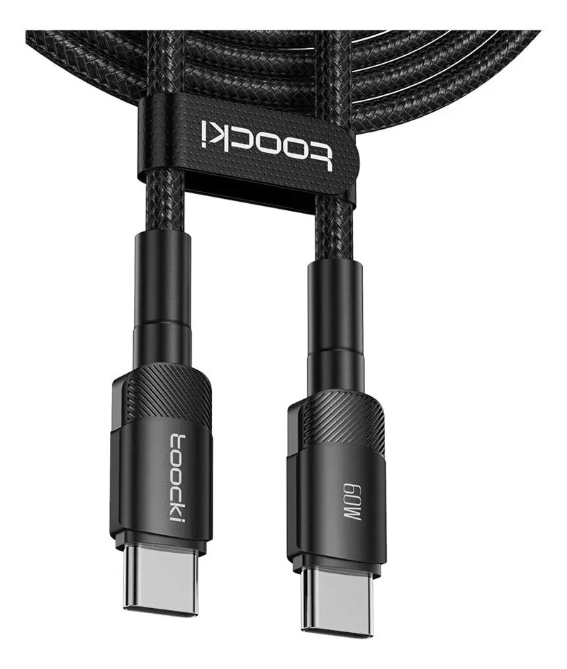 CABLE USB TIPO C 3 METROS CARGA RAPIDA 60W - 3