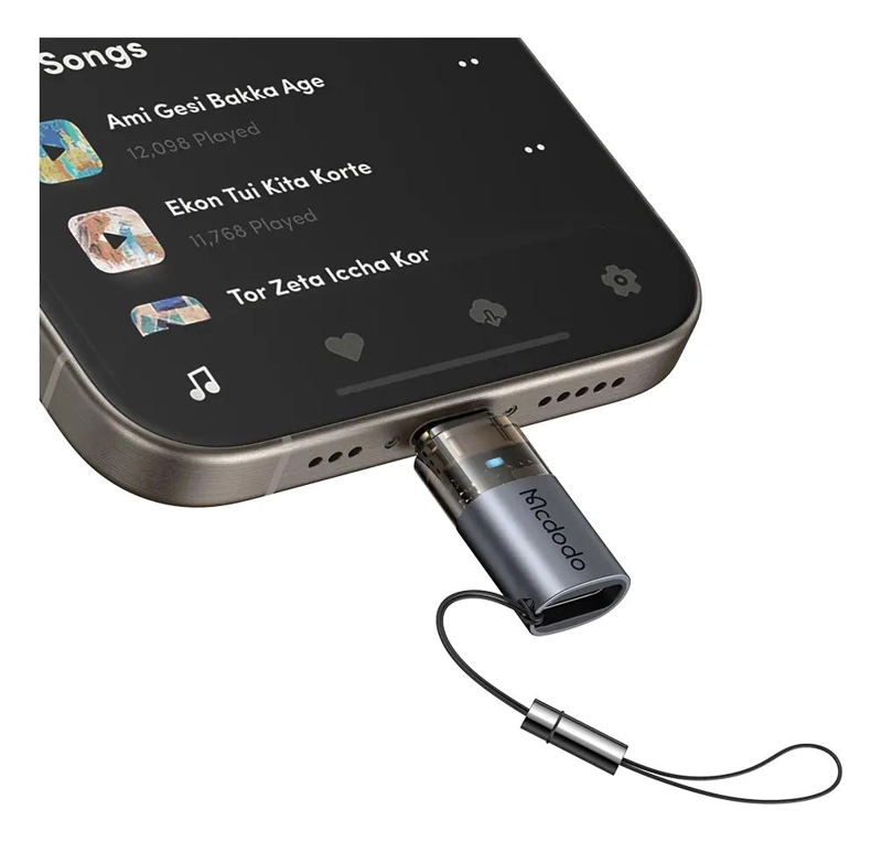 ADAPTADOR OTG PARA IPHONE Y CARGA RAPIDA TIPO C - 3