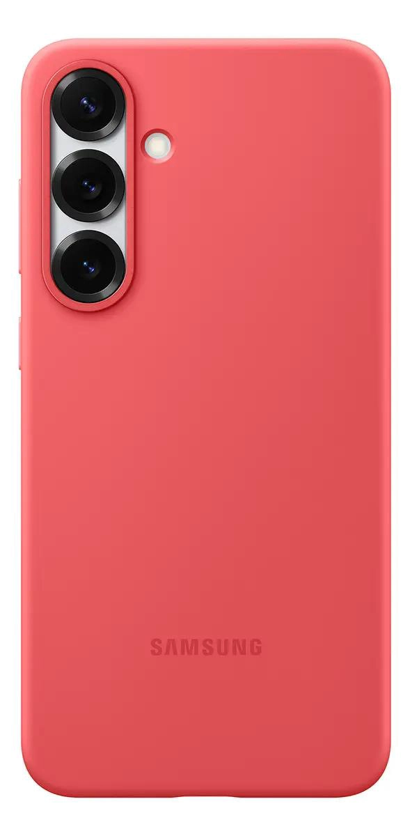 GENÉRICO CARCASA DE SILICONA ROJA PARA GALAXY S25 PLUS