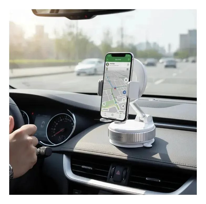 GENÉRICO SOPORTE CELULAR AUTOMOVIL VENTOSA MAGNE TICA ROTACION 360