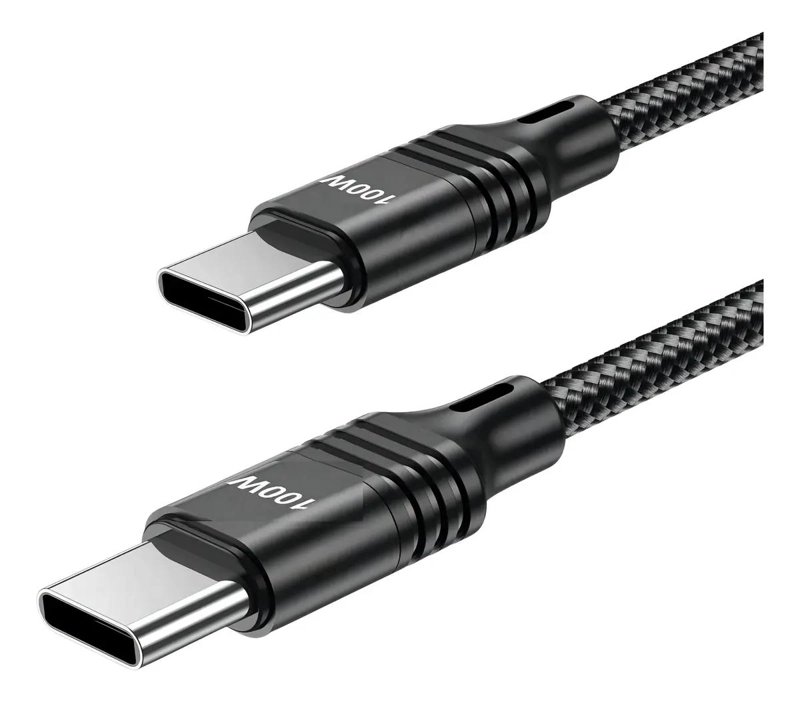 GENÉRICO CABLE USB TIPO C A CARGA RAPIDA 100W 2 METROS