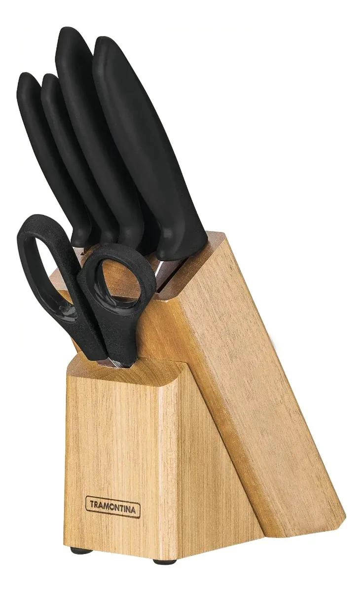 JUEGO DE CUCHILLOS DE COCINA 6 PIEZAS - 1