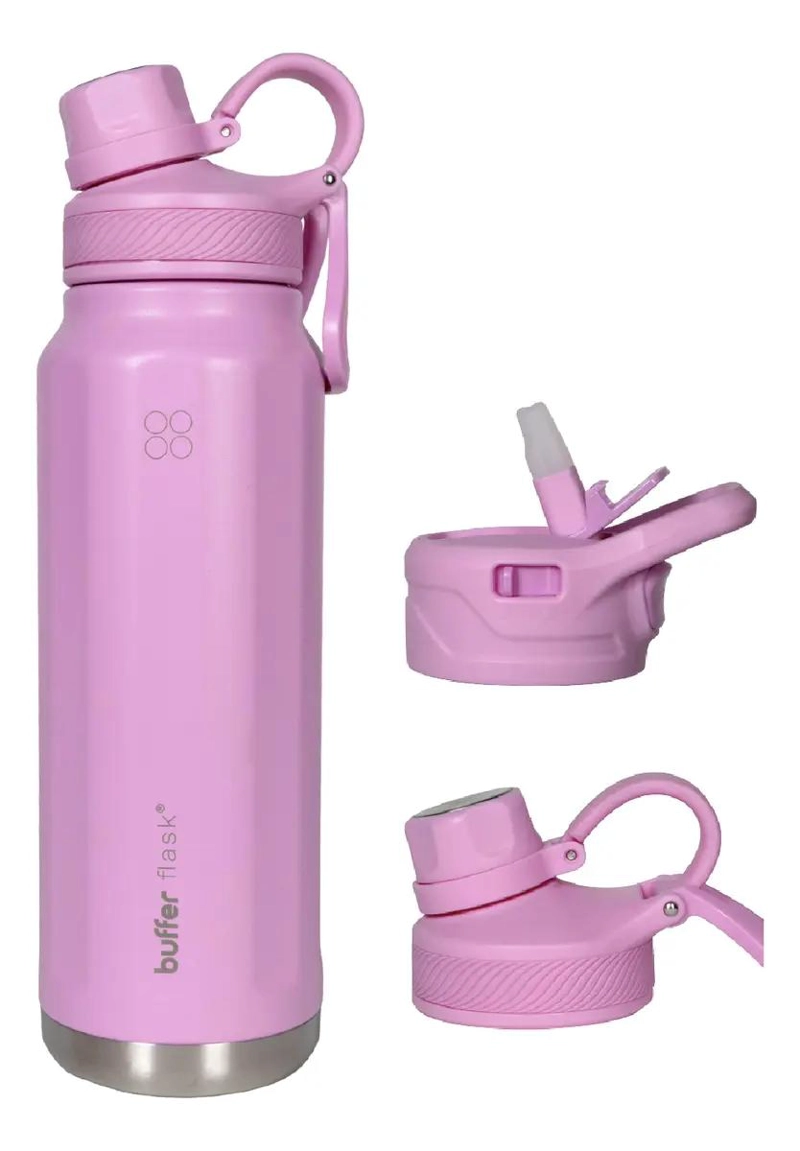 TERMO BOTELLA AGUA TE RMICA ACERO INOXIDABLE 1L - 1