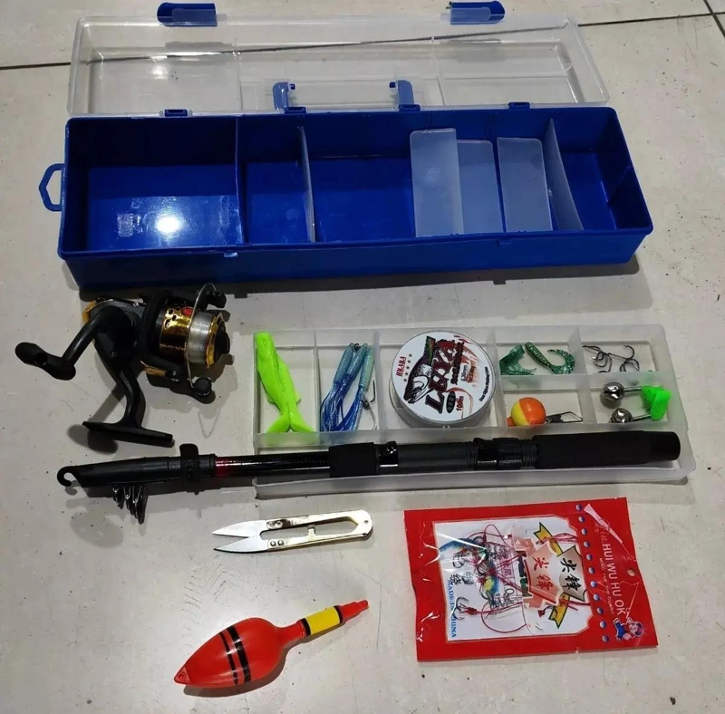 SET DE PESCA CAÑA TELESCOPICA Y CARRETE - 3