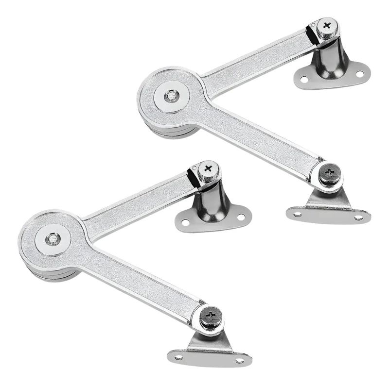 PACK 2 SOPORTES ARTICULADOS REGULABLES PARA PUERTA - 1