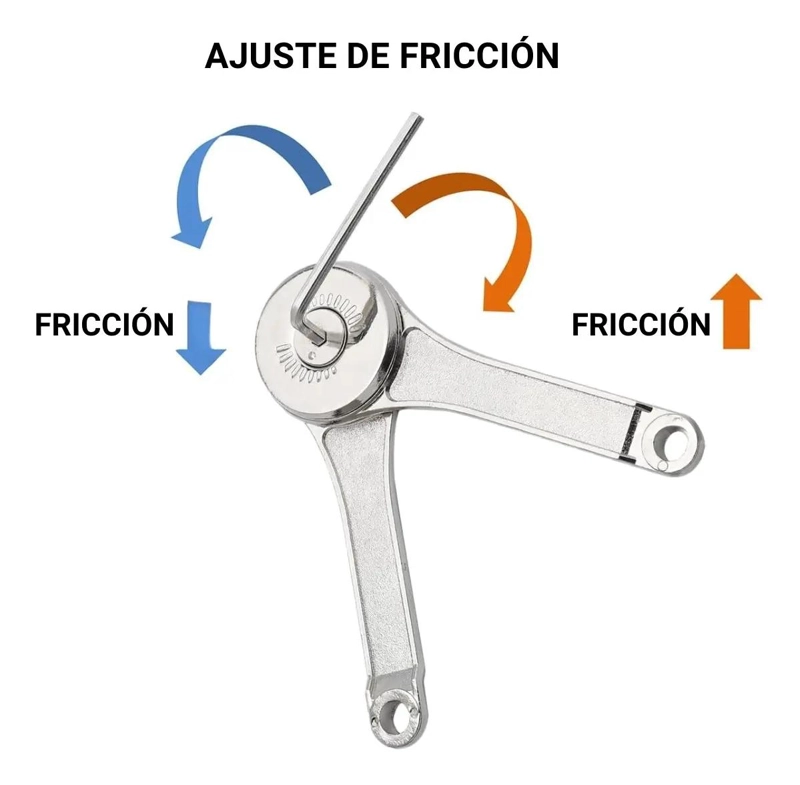 PACK 2 SOPORTES ARTICULADOS REGULABLES PARA PUERTA - 2