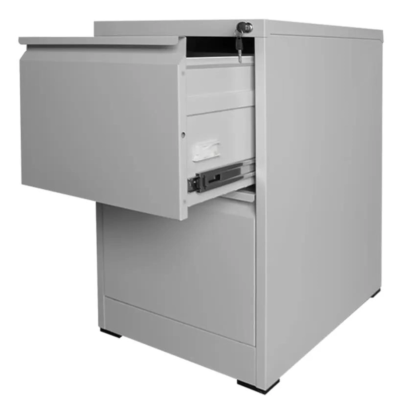 KARDEX METALICO CON 2 CAJONES - 1