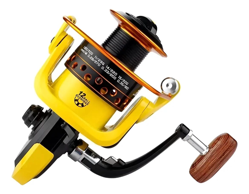 CARRETE DE PESCA 12 RODAMIENTOS SERIE 7000 - 1