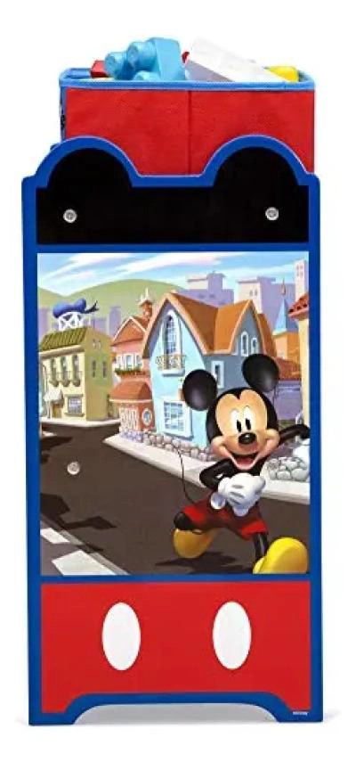 ORGANIZADOR DE JUGUETES MICKEY MOUSE 6 CONTENEDORES - 4