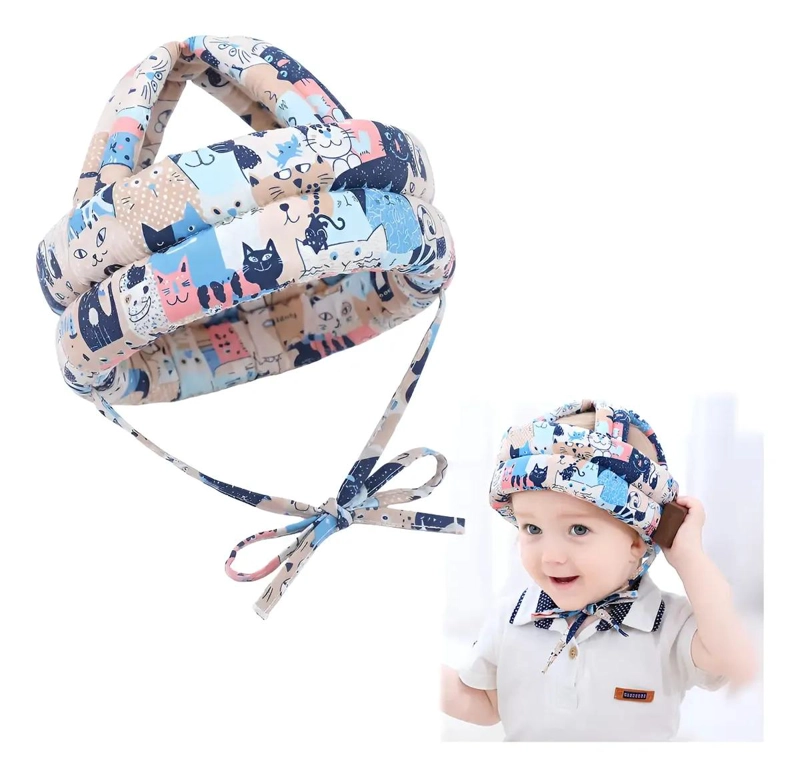 CASCO PROTECTOR ACOLCHADO PARA BEBE S - 1
