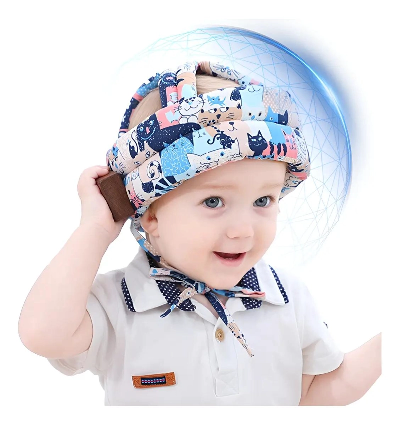 CASCO PROTECTOR ACOLCHADO PARA BEBE S - 2