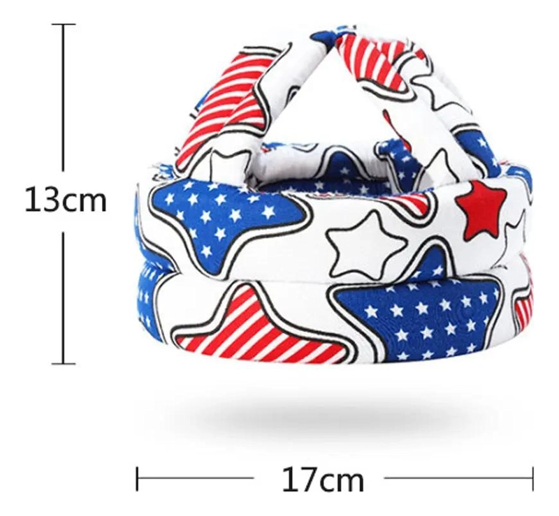 CASCO PROTECTOR ACOLCHADO PARA BEBE S - 5