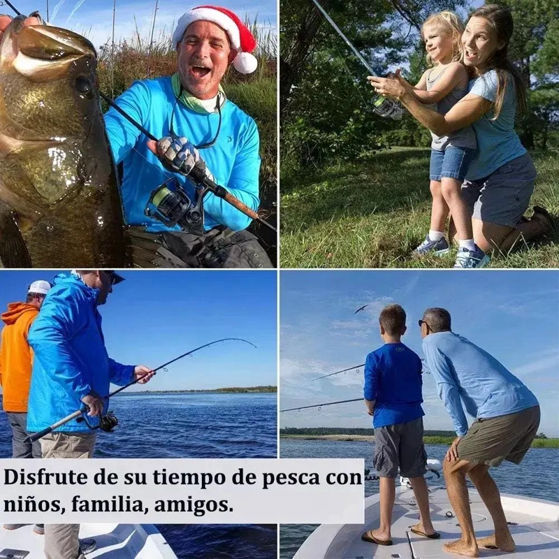 CARRETE DE PESCA GIRATORIO PROFESIONAL 5:2:1 - 5