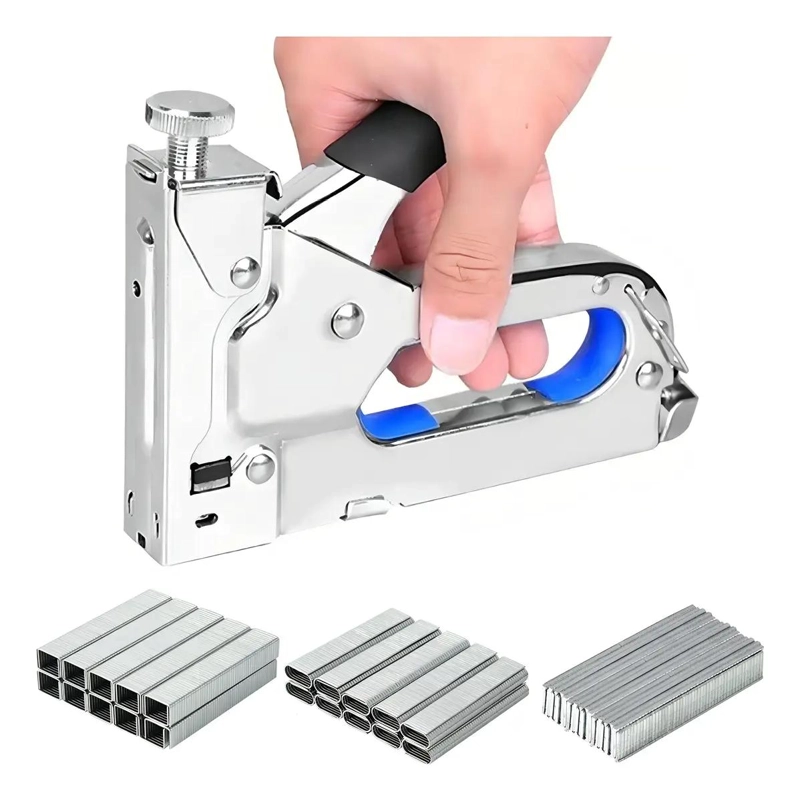 ENGRAPADORA MANUAL PARA TAPICERIA CON 3000 GRAPAS - 6