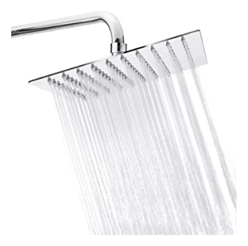 COLUMNA DUCHA RECTANGULAR MONOCOMANDO GRIS CROMADO - 3