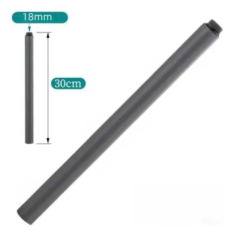 TUBO EXTENSION 30CM DIAMETRO 18MM PARA DUCHA - 3