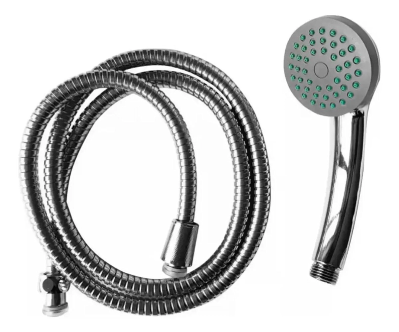 KIT LLAVE DOBLE COMANDO CON DUCHA Y MANGUERA - 2