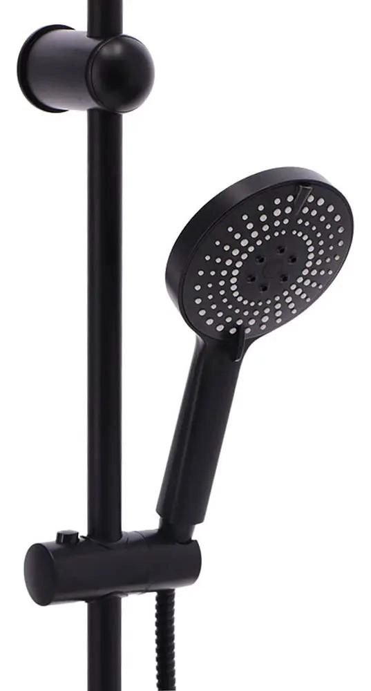 COLUMNA DUCHA NEGRA ESTILO MODERNO - 4