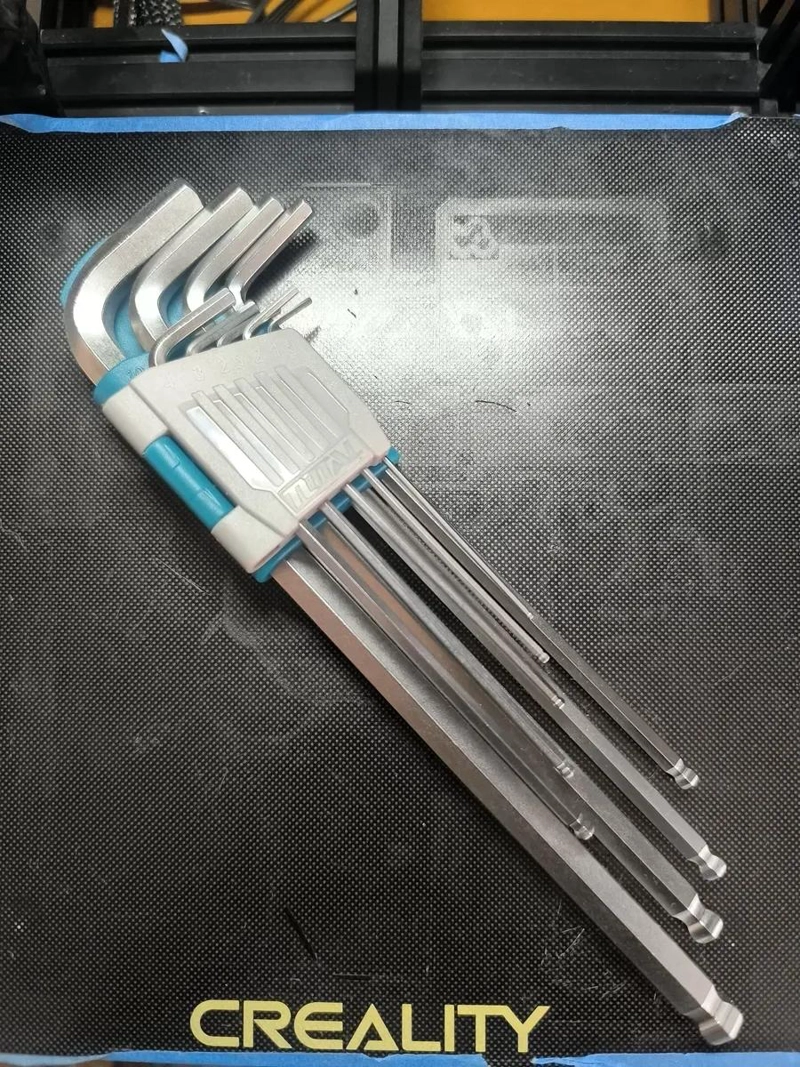 SET DE LLAVES ALLEN HEXAGONALES XL 9 PZS - 4