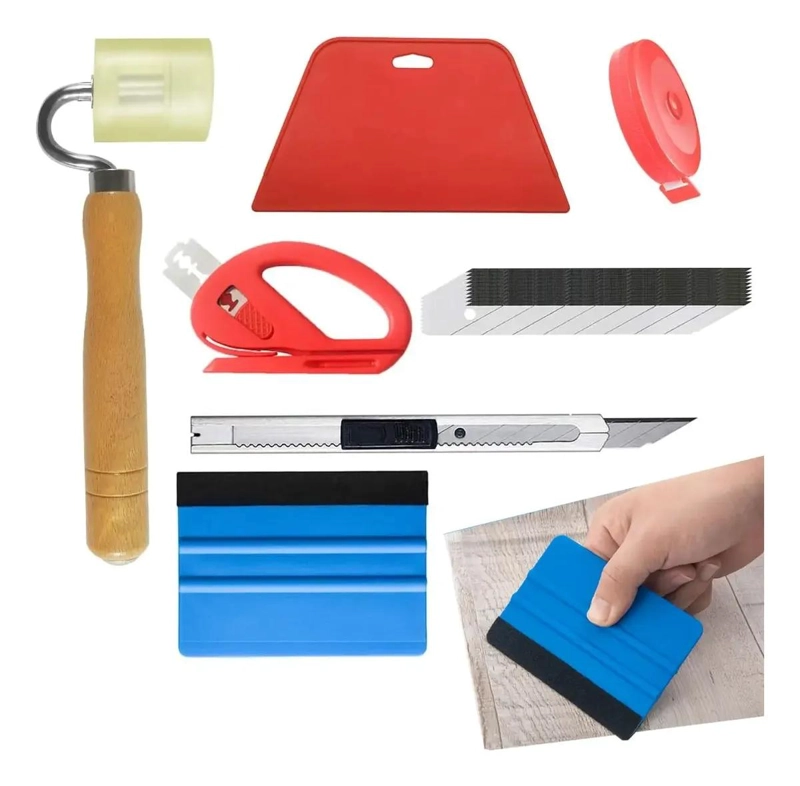 KIT DE HERRAMIENTAS PARA APLICAR PAPEL TAPIZ - 9