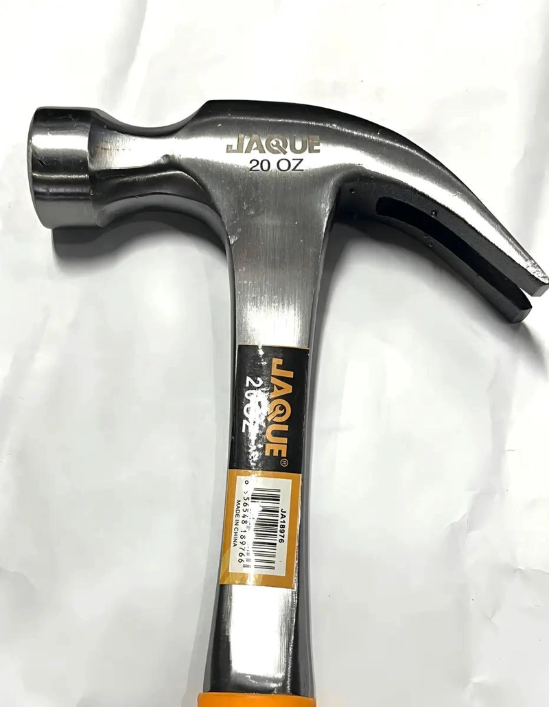 MARTILLO CARPINTERO PESADO 20 ONZAS MANGO METALICO - 3
