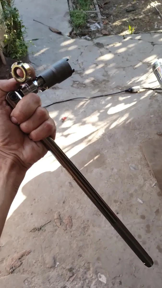 MANGO DE FUERZA 375MM CON CABEZAL ARTICULADO - 1