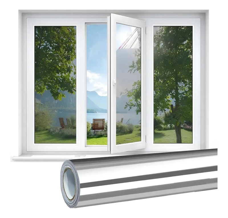 LAMINA ESPEJADA PARA VENTANAS 60 CM X 10 M - 1