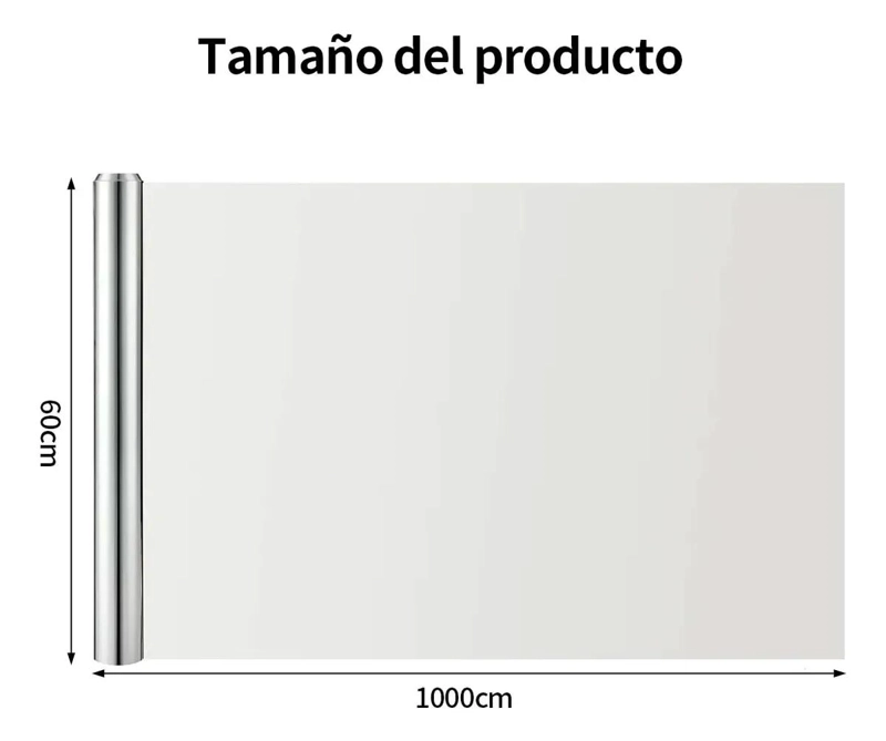 LAMINA ESPEJADA PARA VENTANAS 60 CM X 10 M - 2