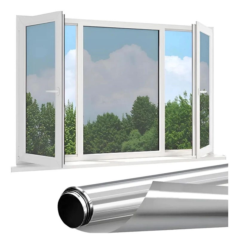 LAMINA ESPEJADA PARA VENTANAS 80 CM X 6 M - 1