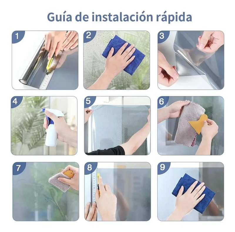 LAMINA ESPEJADA PARA VENTANAS 80 CM X 6 M - 4