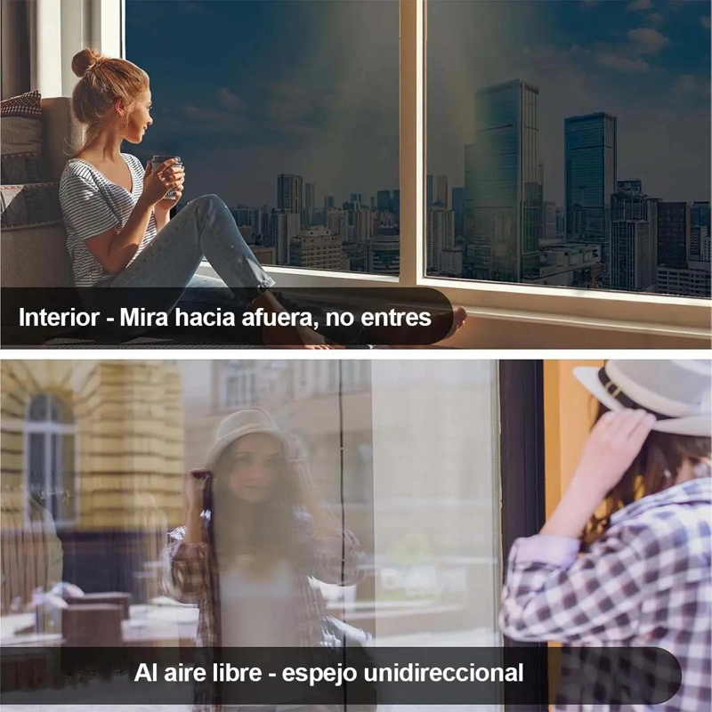 LAMINA ESPEJADA PARA VENTANAS 70 CM X 10 M - 3