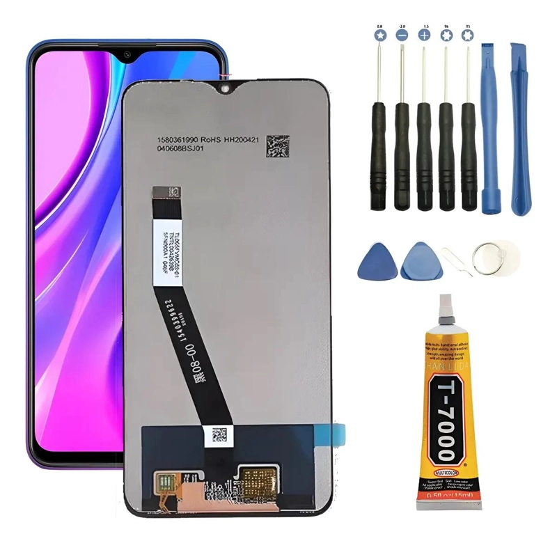 GENÉRICO PANTALLA PARA REDMI 9 CON KIT DE HERRAMIENTAS