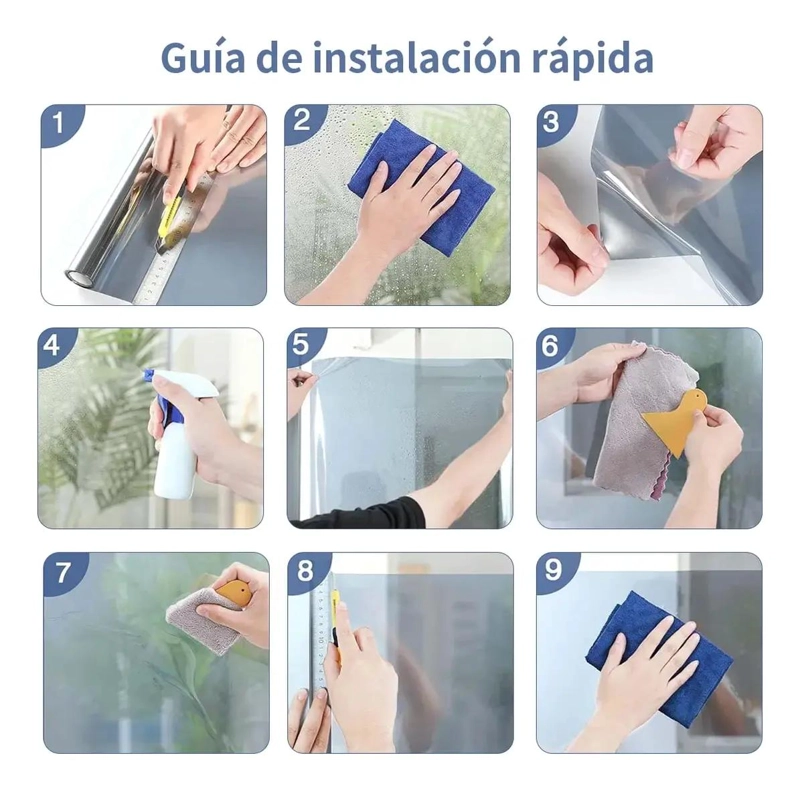 LAMINA ESPEJADA PARA VENTANAS 70 CM X 10 M - 5