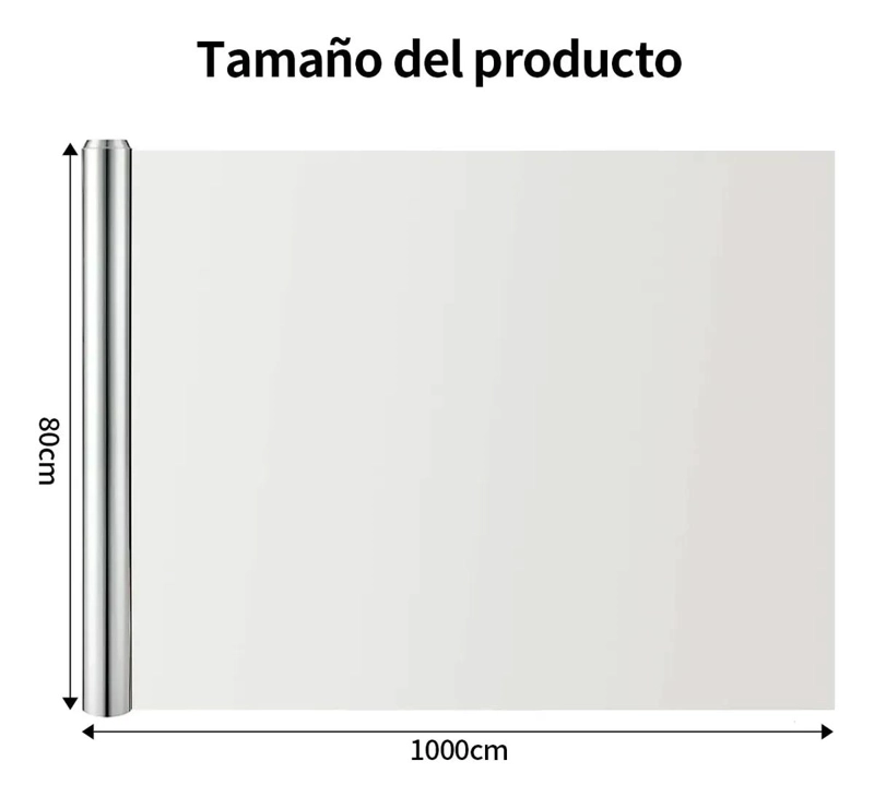 LAMINA ESPEJADA PARA VENTANAS 80 CM X 10 M - 2