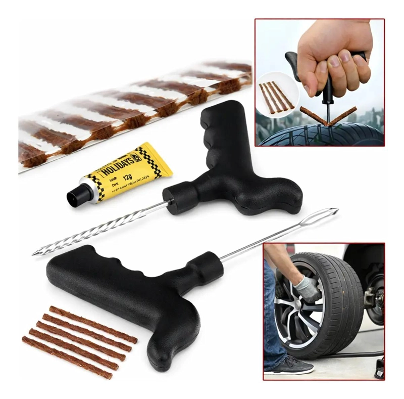 KIT DE EMERGENCIA PARA REPARACION DE NEUMATICOS - 1