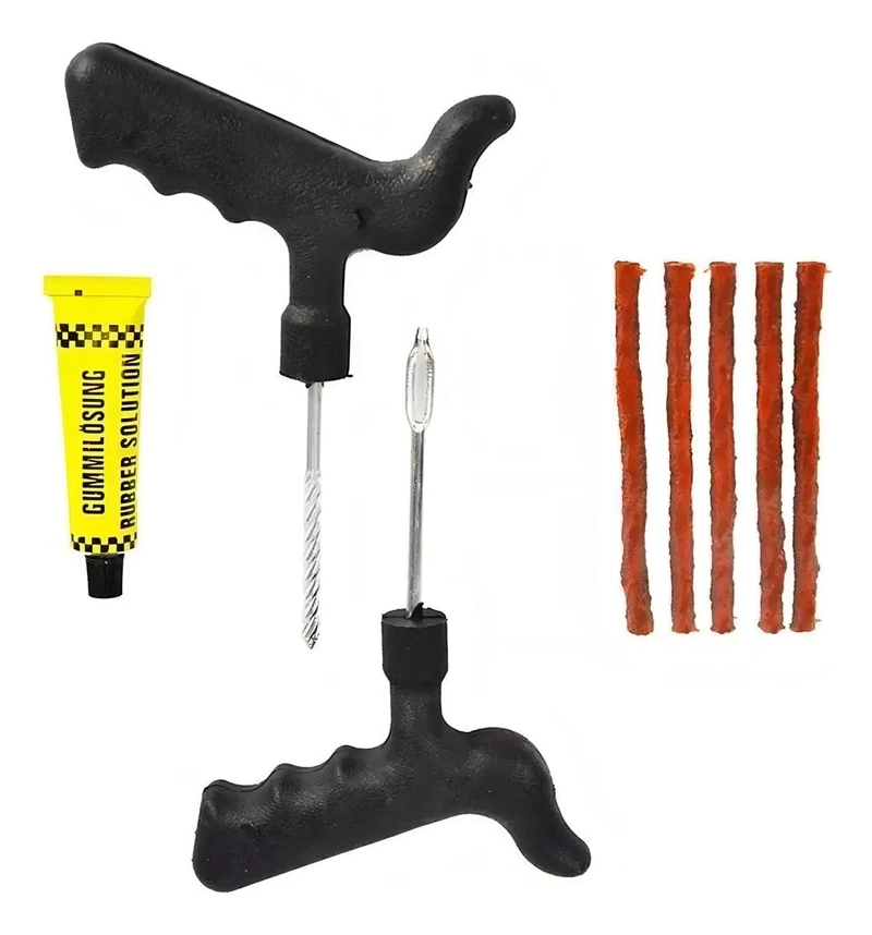 KIT DE EMERGENCIA PARA REPARACION DE NEUMATICOS - 2