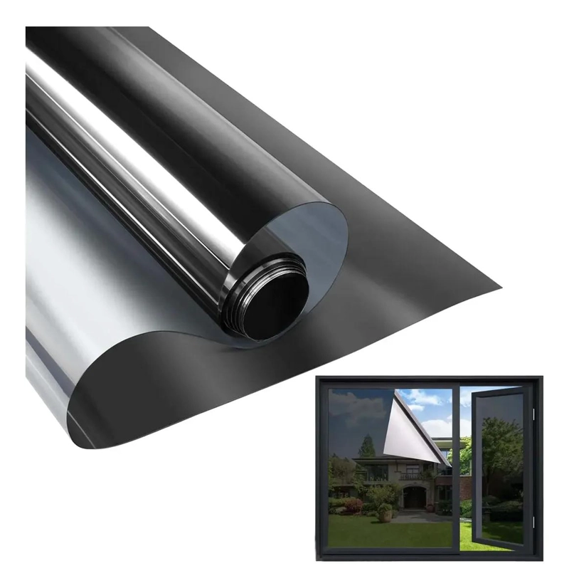 LAMINA ESPEJADA PARA VENTANAS 50 CM X 6 M - 1